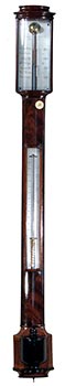 Antique barometer- Newman bowfront