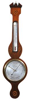 Dial barometer by Gally