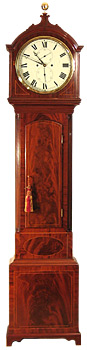 Mahogany longcase