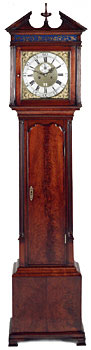Wm Lassell mahogany longcase