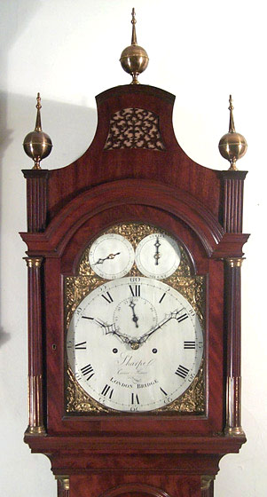 Hood  and dial detail