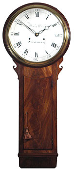 Antique grandfather clock - Henry Young wall clock